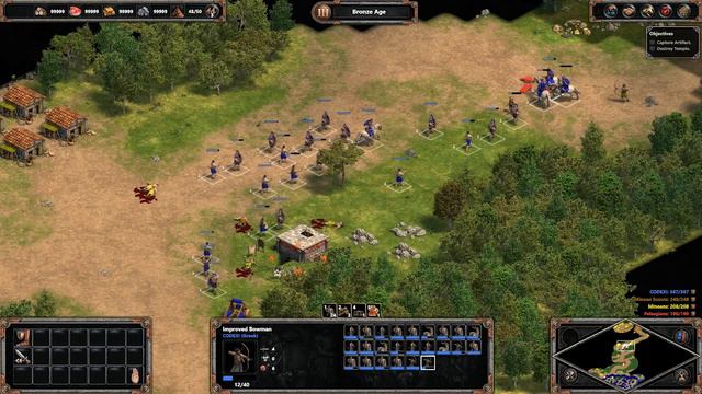 AoEDE - Glory Of Greece (Mission 3) смотреть онлайн