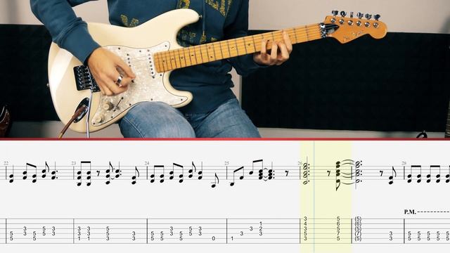 Whitesnake - Fool For Your Loving (Guitar Tutorial) смотреть онлайн