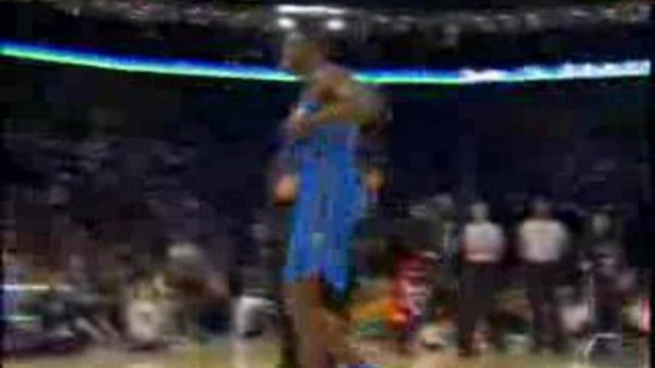 NBA!!!Dwight Howard на Slam Dunk Contest 2008 делает Superman Slam!!!