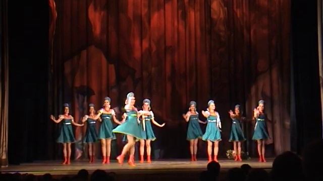 Russian folk dance by "Silver Night". Choreography - Kalina Glazunova смотреть онлайн