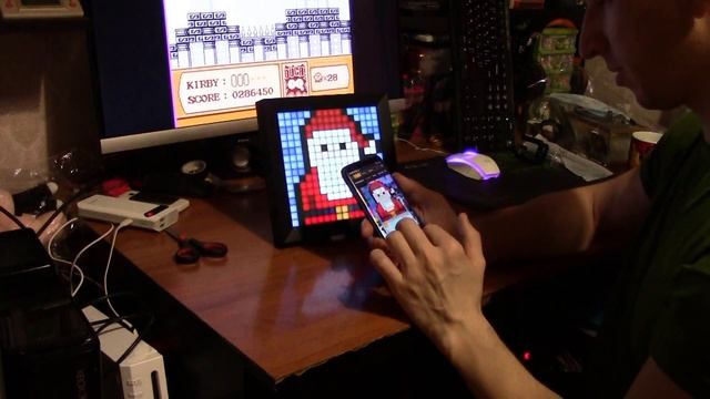 Светодиодная пиксельная рамка Divoom Pixoo 16х16 обзор, возможности, инструкция, распаковка.