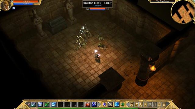 Titan Quest: Immortal Throne pt 49 - Annoying Dark Obelisks смотреть онлайн