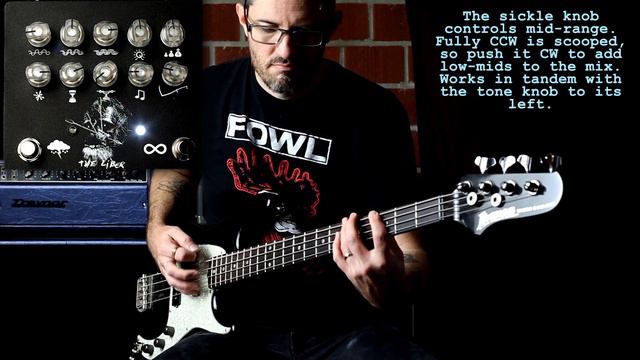 Harsh Tones || Fowl Sounds x Primitive Man The Lifer || Bass Distortion + Drone Synth || Pedal Demo смотреть онлайн