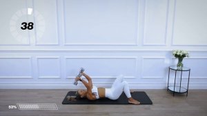 20 Minute Tricep Workout with Dumbbells - NO Push Ups | Upper Body