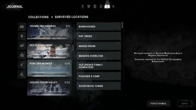 The Long Dark - Faithful Cartographer Achievement Checking Map Progress смотреть онлайн