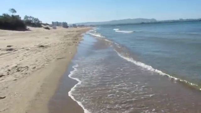 Бесконечные пляжи Анапы. Анапское побережье Черного моря смотреть онлайн