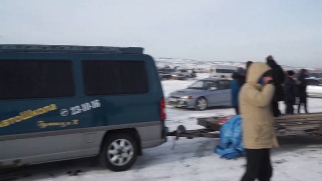 Второй этап чемпионата Сибири по ледовым гонкам. смотреть онлайн