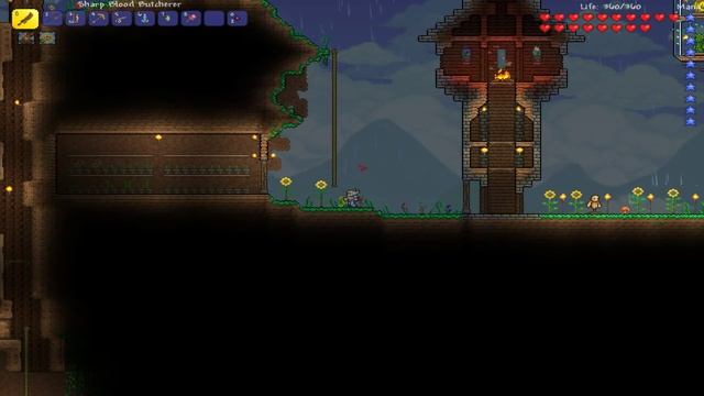 LP. EM. Terraria 1.3 #8 (Поражение Глаза Ктулху и небесная рыбалка :3) смотреть онлайн