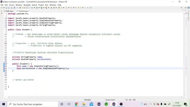 JavaFX Properties | Javafx Tutorial Deutsch смотреть онлайн