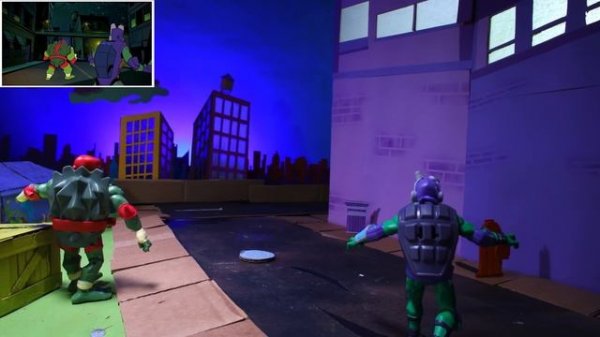 Meat Sweats STEALS Ninja Turtle Tank! | TMNT Action Figures | Toymation