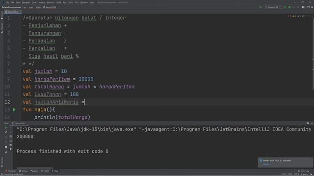 Tutorial Kotlin 10 - Operator di dalam Integer смотреть онлайн