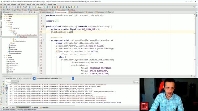 Android: Facebook and Google Login Buttons - In 2 Lines of Code - FirebaseUI смотреть онлайн