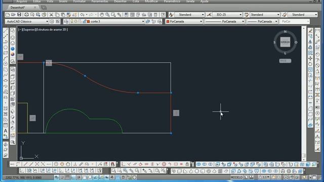 Tutorial de Autocad - 14 - Placa ( lingueta) de trinco - De uma outra forma Matemática смотреть онлайн