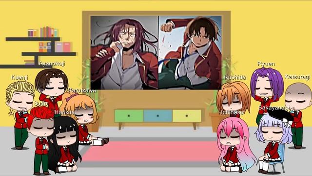 Classroom of the elite react to Ayanokoji part 7 смотреть онлайн