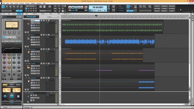 SONAR Get Started: Mix Recall смотреть онлайн