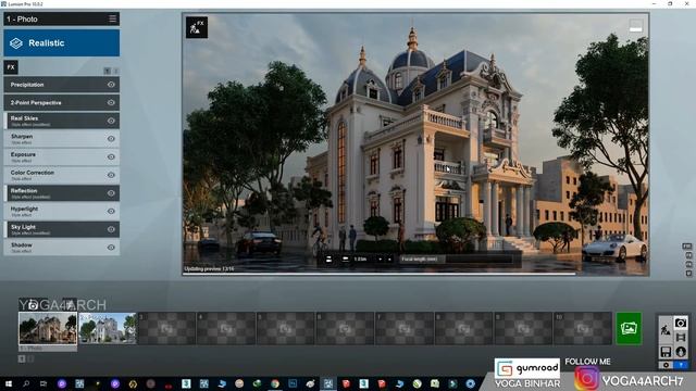 LUMION 10 RENDERING EXPERT SERIES#18 AFTER RAIN