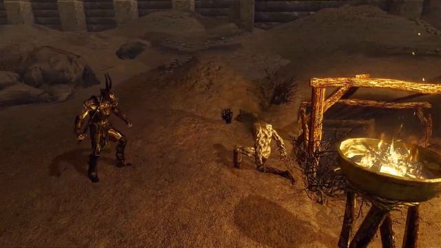 Skyrim Battles - Ash Spawn Immolator vs Draugr Deathlord смотреть онлайн