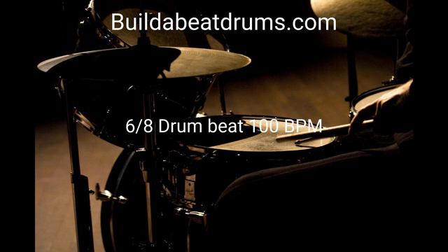 6/8 Drum beat. 100 BPM смотреть онлайн