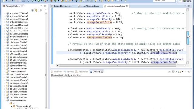 Learn Java - Exercise 06x - Working with Object Instance Variables смотреть онлайн