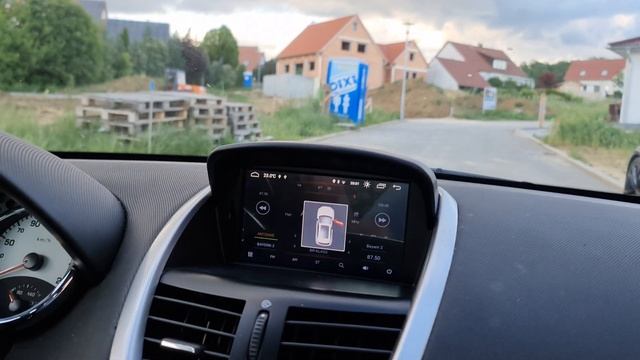 Peugeot 207 Android Autórádio