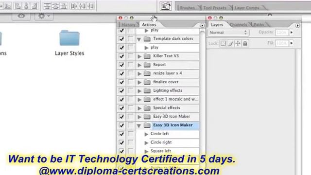 MAC Photoshop Actions And Layer Style Part1.wmv смотреть онлайн