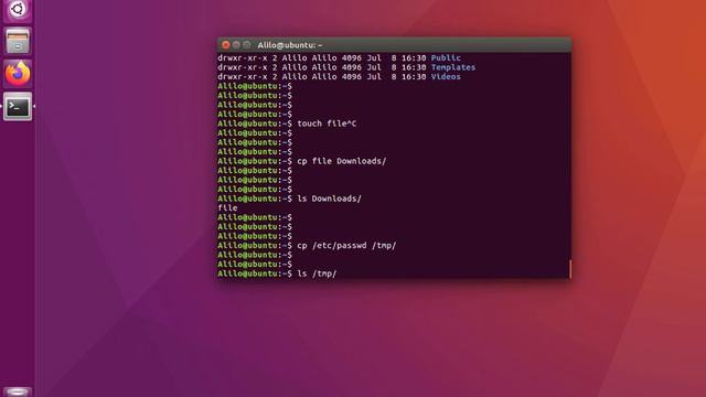 Linux - 4 - mkdir rmdir cp rm mv ln смотреть онлайн