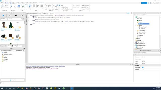 ROBLOX STUDIO TUTORIAL || Make a game like Tower of Hell || Episode 6 || Speed Multiplier смотреть онлайн