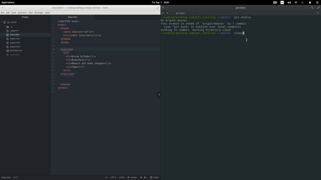 Git Tutorial - Part 5 - Git Reset and Revert - Arabic (بالعربي) смотреть онлайн