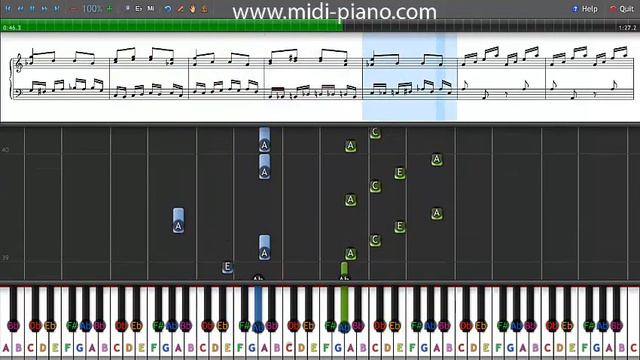 Angry Birds Music - Baroque Style - With Sheet Music смотреть онлайн