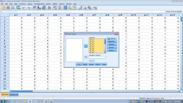 How to Use SPSS: Factor Analysis (Principal Component Analysis) смотреть онлайн