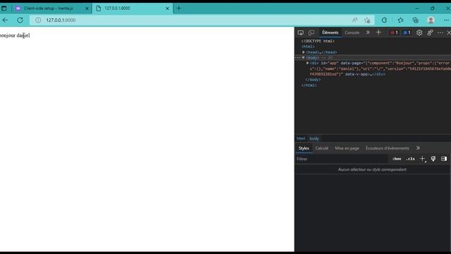 DECOUVERTE D'INERTIA JS : LARAVEL ET VUEJS смотреть онлайн