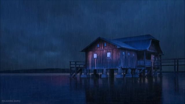 Violent Thunderstorm Sounds with Rain, Thunder and Lightning Sound Effects for Sleeping, Relaxing смотреть онлайн