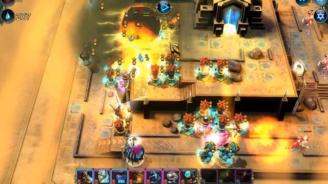 Prime World Defenders. Heroic mode. 250 waves. First Level ( 200-250 ) смотреть онлайн