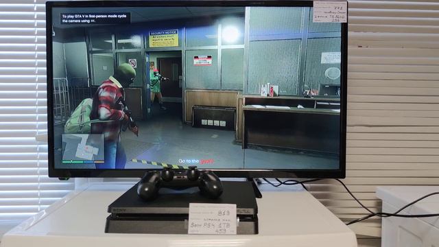 Sony PlayStation 4 Slim Jet Black 1TB смотреть онлайн