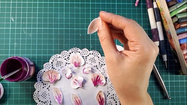 Мастер-Класс Орхидея  из Фоамирана