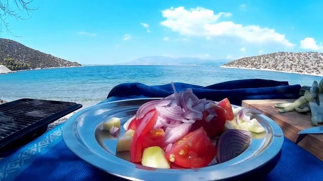 Греческий Салат . Греческая кухня смотреть онлайн