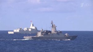 Боевые корабли Военно-морского флота России и ВМС ...вместное патрулирование акватории Тихого океана
