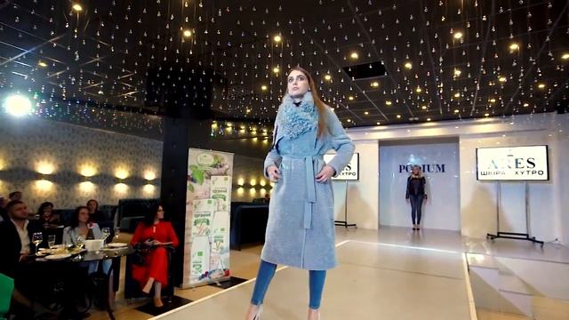 Показ  верхней одежды от бутика ARES