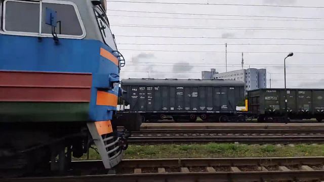 ЭР9Т, Минск-Орша Прибывает-Отправляется. смотреть онлайн