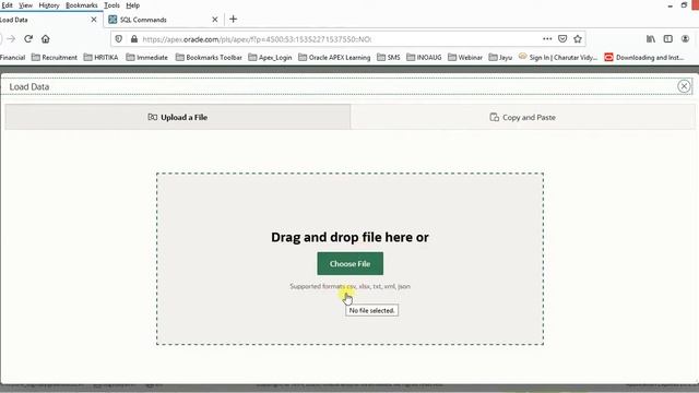 03 Load Data in Table APEX 20.2 смотреть онлайн