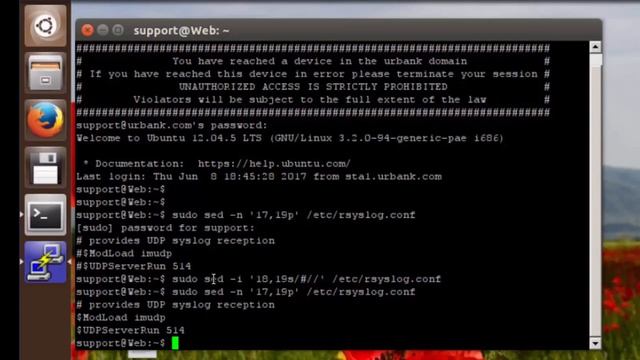 Linux Syslog Server смотреть онлайн