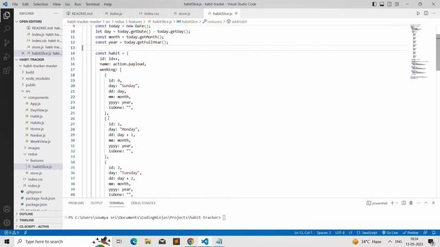 Habittracking app using React || Coding Ninjas Project||CodinNinjasSkill test#coding#react смотреть онлайн