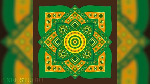 ✡ Как нарисовать мандалу? ✡ How to draw mandala? ✡ Illustrator and Photoshop ✡ смотреть онлайн