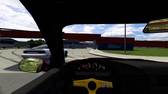 LFS - S13 240sx & E36 318is Coupe Drift (E36 Onboard) смотреть онлайн