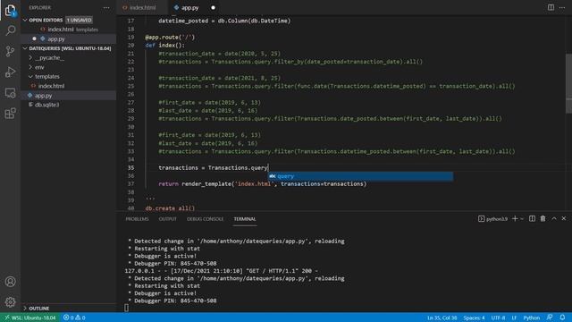 Querying With Dates in Flask-SQLAlchemy смотреть онлайн