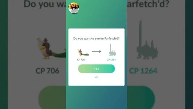 MYTHIC BLADES EVENT SHINY GALARIAN FARFETCH'D RESEARCH REWARD & EVOLUTION #Shorts #PokemonGo смотреть онлайн