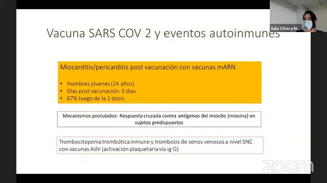 HEPATOLOGIA Hepatitis Auto inmune post vacunacion SARS COV 2: Casualidad o causalidad? смотреть онлайн