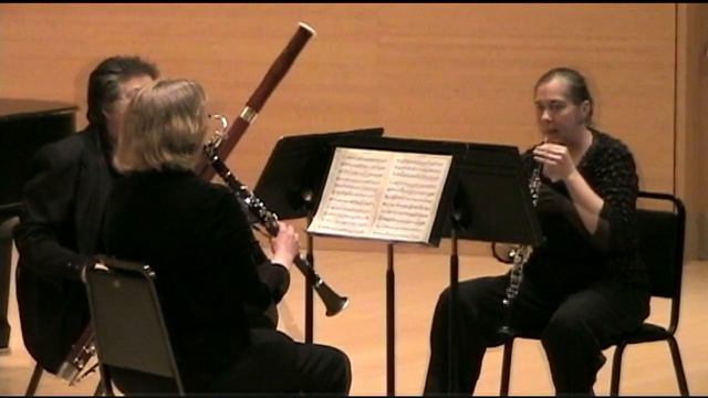 Ibert: Cinq Pieces en Trio for Oboe, Clarinet, & Bassoon, CMS Webster University Faculty Recital смотреть онлайн