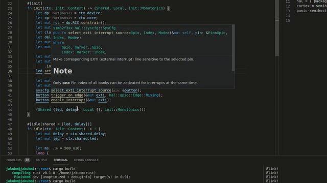 Rust Embedded for STM32 Microcontrollers: RTIC (Real-Time Interrupt-driven Concurrency framework) смотреть онлайн