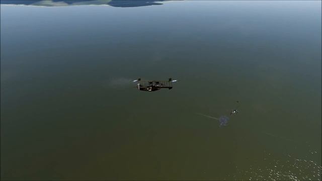 Rise of Flight: How to shoot-off the wing of a Fokker D8 смотреть онлайн